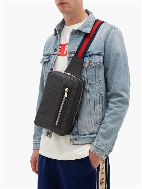 gucci cross bag for men|gucci side bags for men.